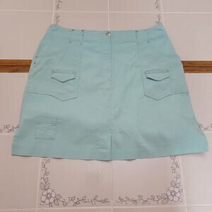 Jamie Sadock Womens Teal Golf Tennis Skort Waist 33
